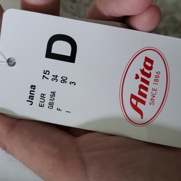 Anita canadian brand white JANA soft cotton bra 34D - Picture 4 of 8